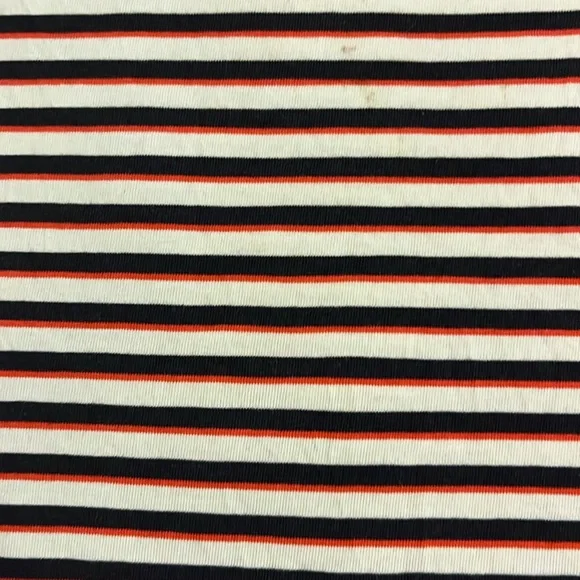 lululemon athletica Navy and White Striped Short Sleeve Tee - Picture 2 of 8